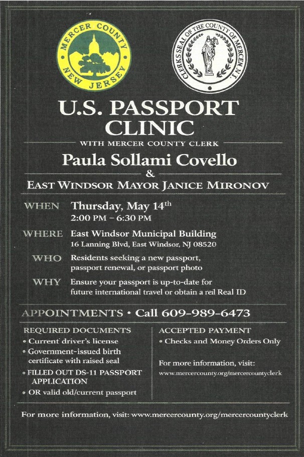 Official Website of East Windsor Township, New Jersey - County